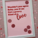 phil collins groovy kinda love print finished in hot foils