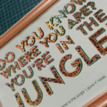 guns and roses welcome to the jungle print finished in hot foils