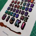 hocus pocus another glorious morning hotfoil print