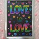 love is love hot foil print