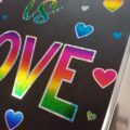 love is love hot foil print