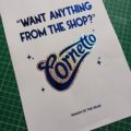 cornetto shaun of the dead hot foil print