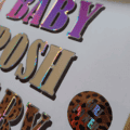 spice girls names print finished in hot foils