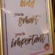 the help quote hotfoil print