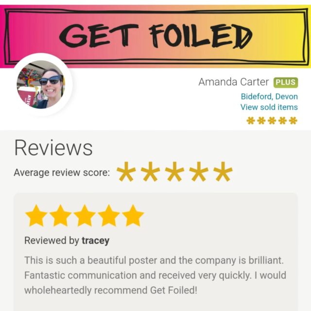 Well what a flippin' wonderful review 🤗
And what a great choice of song too 👌
#getfoiledbyamanda #getfoiled #idles